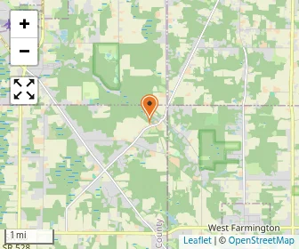 Map of Woodland Hill