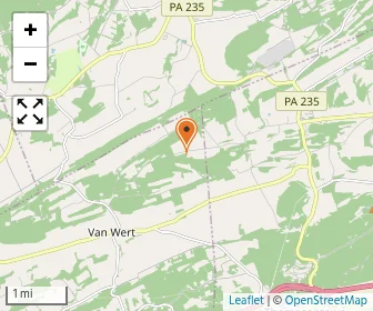 Map of East Salem Amish Parochial School