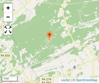 Map of Rock Hollow School