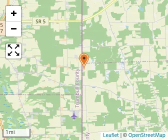Map of State Line Amish
