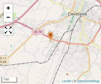 Map of Cleveland Academy