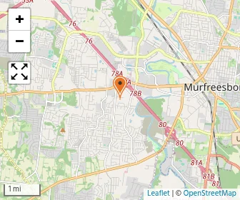 Map of Primrose School Of Murfreesboro