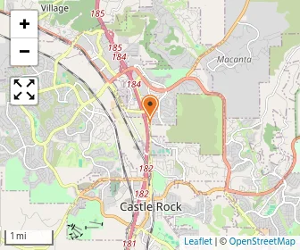 Map of Montessori School Of Castle Rock