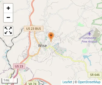 Map of Minnick Education Center - Wise