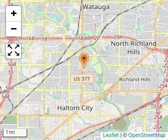 Map of Haltom Christian School