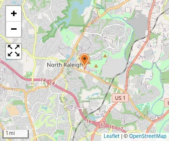 Map of Durant Road KinderCare