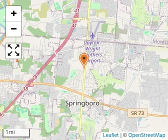 Map of Springboro KinderCare