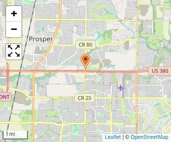Map of Prosper KinderCare