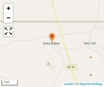 Map of Seba Dalkai Boarding School