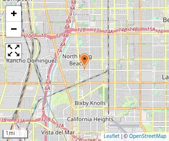 Map of Spectrum Center- Long Beach Middle Market Street