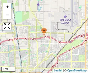 Map of Sacramento Christian School