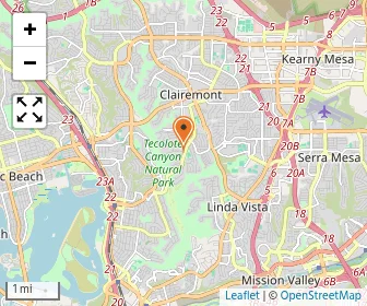 Map of Scy High (southern California Yeshiva High School)
