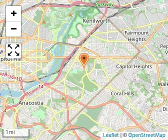 Map of Cornerstone Schools Of Washington, DC