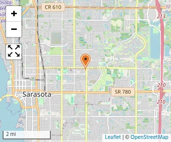 Map of Achievement Center Of Sarasota The