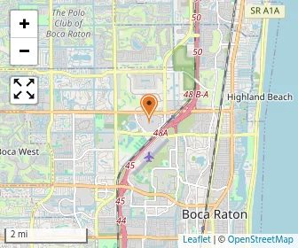Map of Boca Raton Preschool