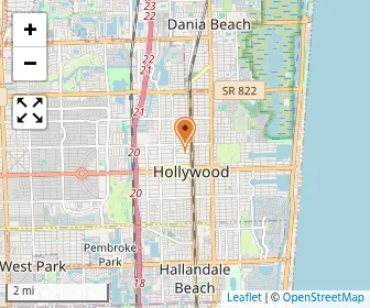 Map of Murl Windsor Academy At Hollywood