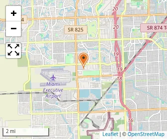 Map of Sunshine Learning Miami