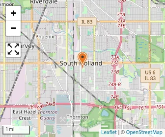 Map of Academic Mastery Academy