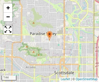 Map of Camelback Desert School