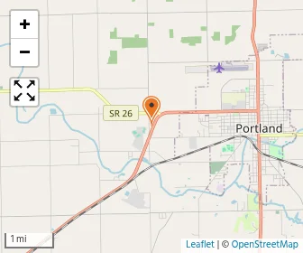Map of Jay County Christian Academy