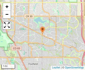 Map of Montessori School Of Aurora