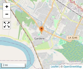 Map of Gardere Community Christian School