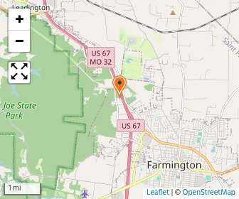 Map of St. Paul Lutheran High School