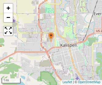 Map of Oneschool Global Kalispell Campus