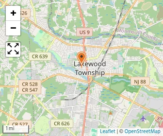 Map of Bnot Yisrael Elementary & High School