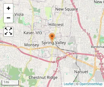 Map of Yeshiva Oholei Shem Dnitra