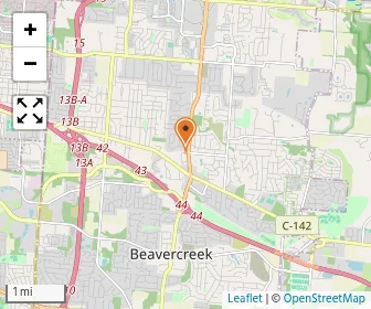 Map of Creative World Of Montessori Beavercreek