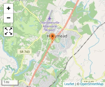 Map of Albemarle Montessori Children's Community
