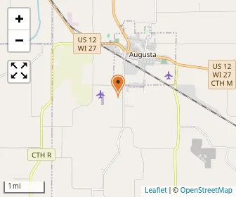 Map of Augusta Amish Parochial Schools