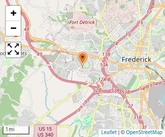 Map of The Sheppard Pratt School