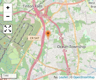 Map of New Jersey Virtual School