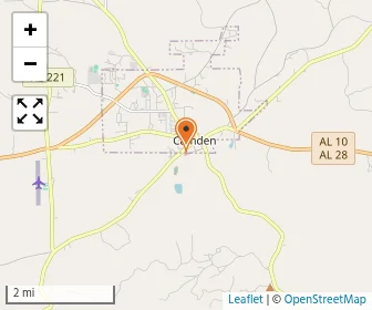 Map of Camden Christian Academy