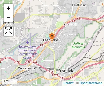 Map of Rising Hope Academy