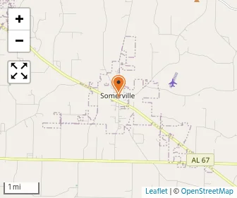 Map of Somerville Baptist Learning Center