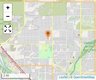 Map of Tuscon Ingenuity Academy
