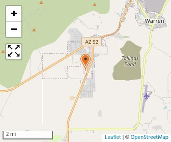 Map of Community Montessori School Of Bisbee