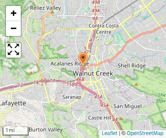 Map of Futures Academy - Pleasanton