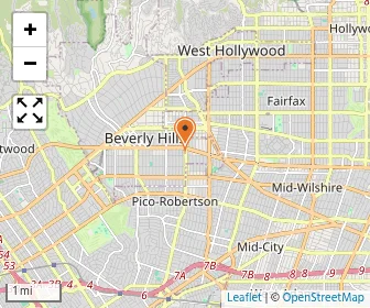Map of Le Petit Gan De Sophie Beverly Hills Llc
