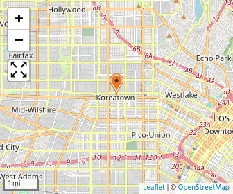 Map of Brawerman Continuation East Of Wilshire Blvd Temple