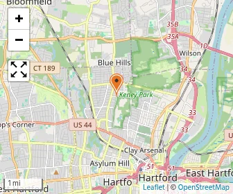 Map of Oak Hill School
