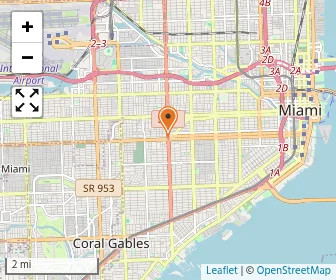 Map of Lincoln-marti Schools