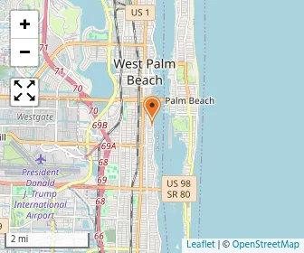 Map of Palm Beach Day Academy