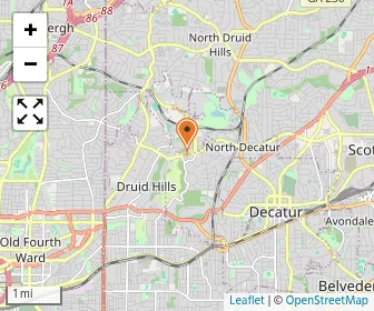 Map of Glenn School