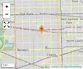 Map of Hartgrove Hospital Academy