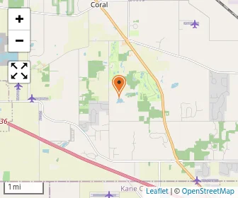 Map of Notre Dame Academy