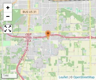 Map of Bais Yaakov High School Of Indiana
